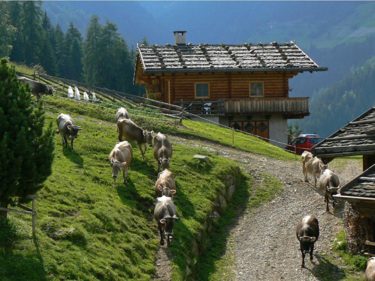Ferienwohnung Maiernhof Bauernhof Ultental Sankt Pankraz Bagian luar foto
