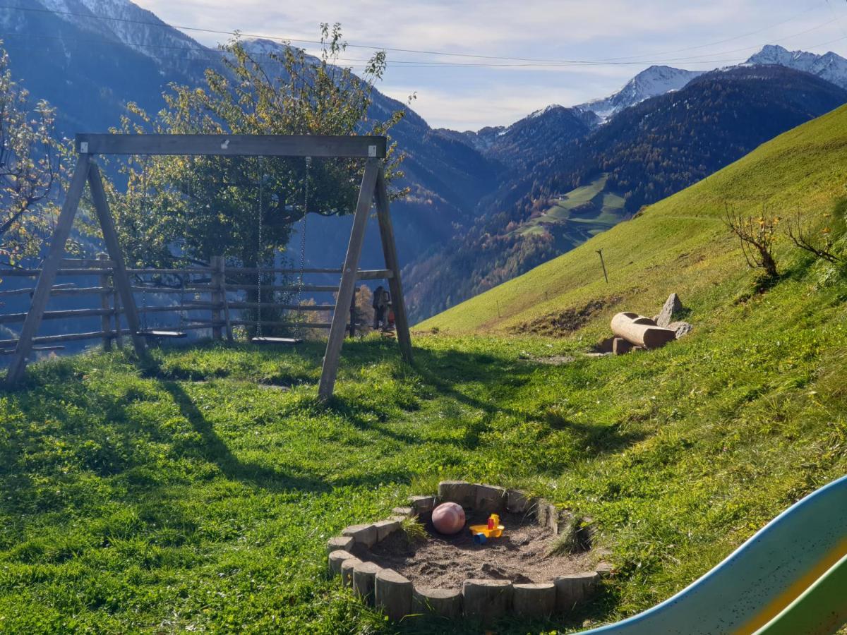 Ferienwohnung Maiernhof Bauernhof Ultental Sankt Pankraz Bagian luar foto